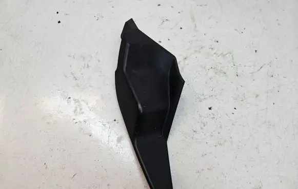 Engine bonnet/hood lock trim molding