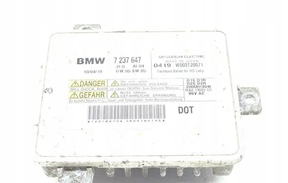 BMW 5 F10 F11 Xenon control unit/module 723764716740936321