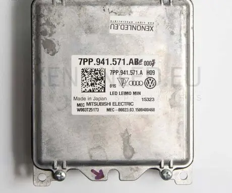 Audi Q7 4M LED ballast control module 7PP941571AB 7PP.941.571.AB 7PP.941.571.A H09