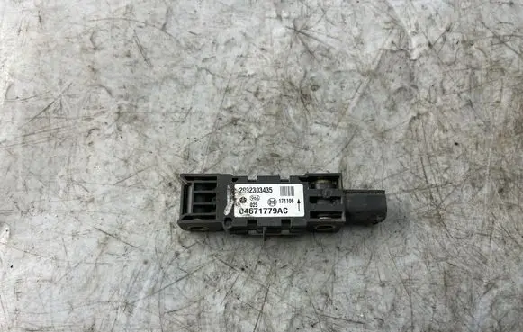 Airbag deployment crash/impact sensor