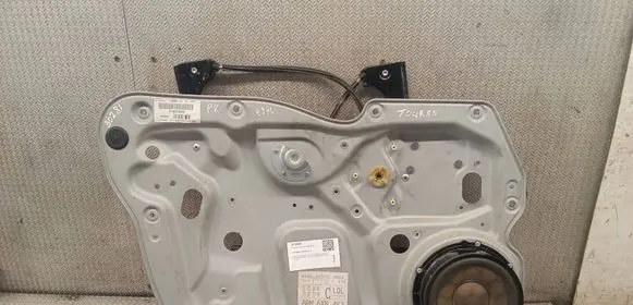 Volkswagen Touran I Front window lifting mechanism without motor 1T1837729AN