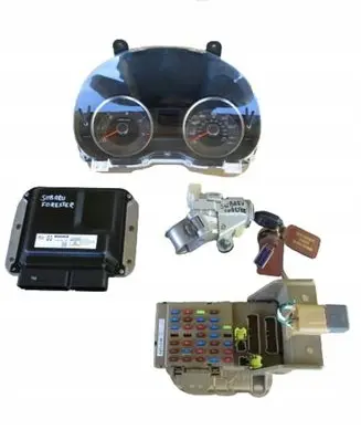 Engine ECU kit and lock set