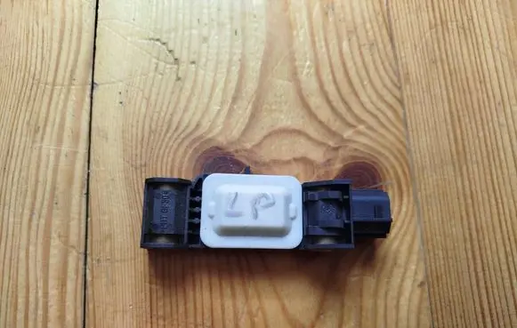 Airbag deployment crash/impact sensor