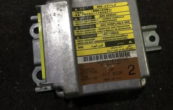 Toyota Avensis T220 Airbag control unit/module 8917005030 202592-102d