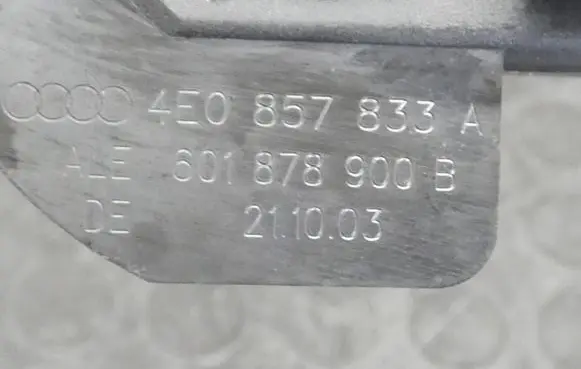 Audi A8 S8 D3 4E Seat belt adjustment motor 4E0857833A