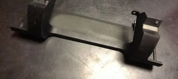 Steering wheel column trim