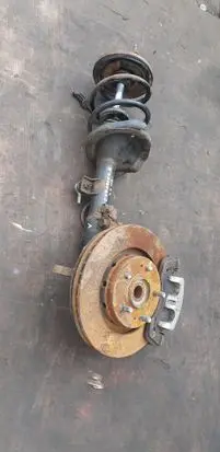Citroen C-Crosser Front shock absorber with coil spring 