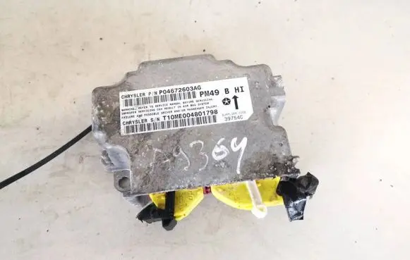 Dodge Caliber Airbag control unit/module p04672603ag 39754c