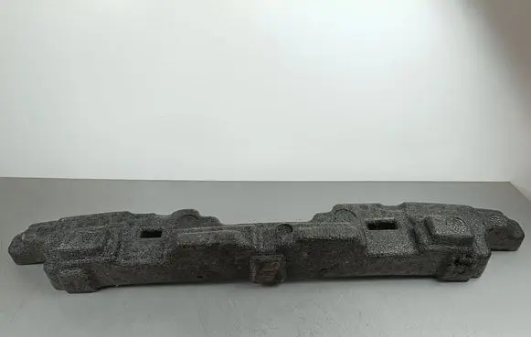 Front bumper foam support bar
