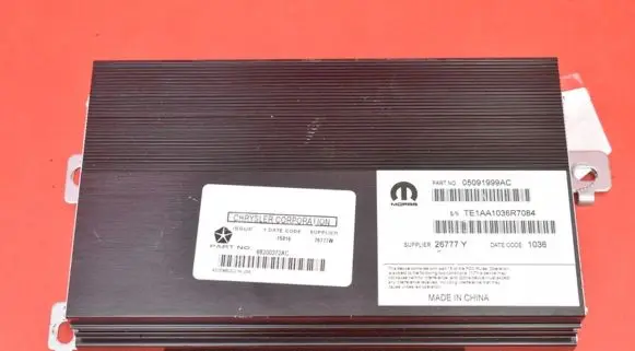 Jeep Grand Cherokee Sound amplifier 05091999AC