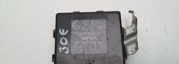 Toyota Land Cruiser (J120) Alarm control unit/module 8973060080 2370002900