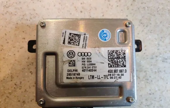 Audi A6 S6 C7 4G Headlight ballast module Xenon 4G0907697D