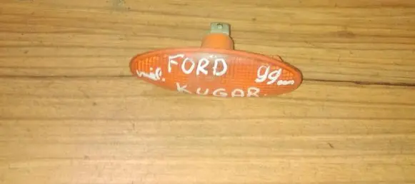 Front fender indicator light