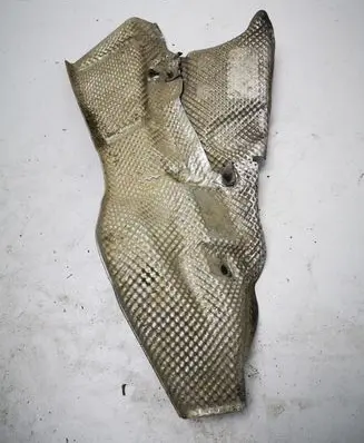 Audi A6 S6 C7 4G Heat shield in engine bay 4G0399300B 4G0399300A