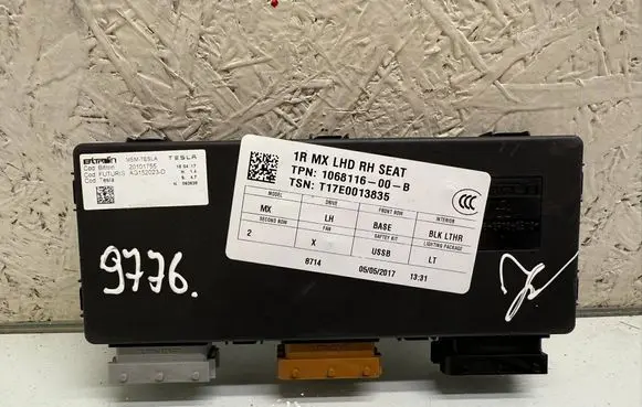 Tesla Model X Seat control module 106811600B 20101755