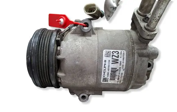 Opel Meriva A Air conditioning (A/C) compressor (pump) S27635113 13297440