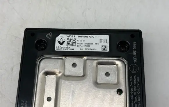 Renault Zoe Wireless charging module 283426577R WB500MRN0