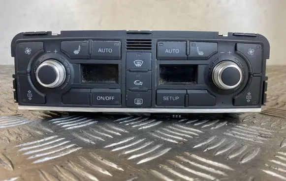 Audi A8 S8 D3 4E Climate control unit 4E0820043A 5HB00848001 4E0910043