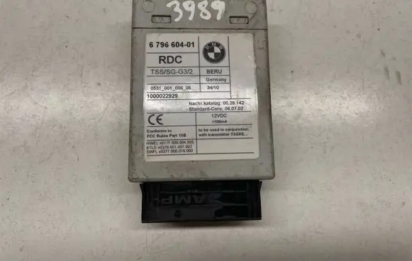 BMW 5 GT F07 Tire pressure control unit 6796604