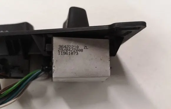 Peugeot 607 Seat control switch 96422218ZL
