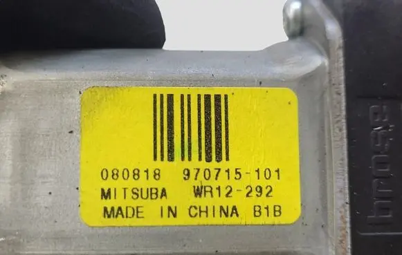 Volvo V70 Rear door window regulator motor 970715101