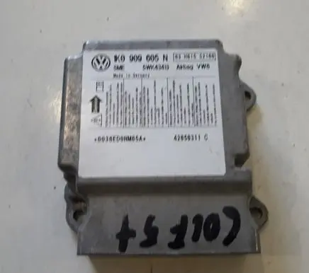 Volkswagen Golf Plus Airbag control unit/module 1K0909605N