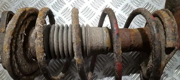 Front coil spring