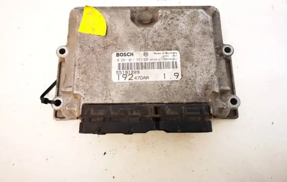 Fiat Stilo Engine control unit/module 55191209 19247daa
