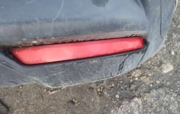 Rear tail light reflector