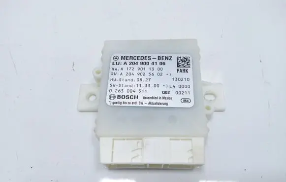 Mercedes-Benz C W204 Parking PDC control unit/module A2049004106 A1729011300 A2049025602