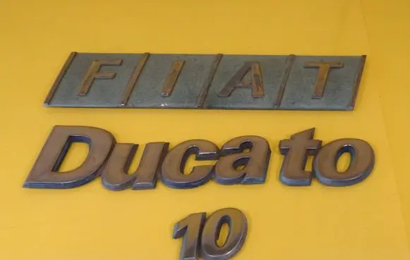Fiat Ducato Manufacturers badge/model letters 