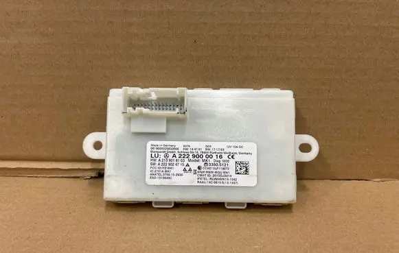 Mercedes-Benz C W205 Keyless (KESSY) go control unit/module A2229000016 A2139018103 A2229024715