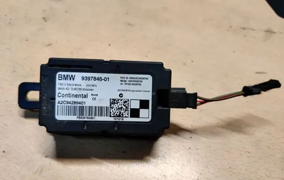 BMW X1 F48 F49 Other control units/modules 9397846