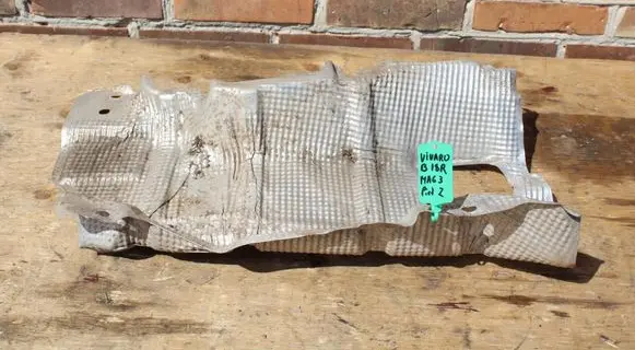 Opel Vivaro Exhaust heat shield 93454605 747507998R