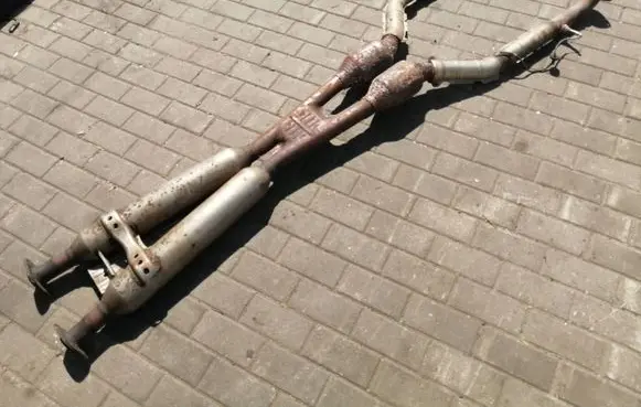 Toyota Solara Catalyst/FAP/DPF particulate filter