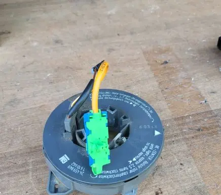 Opel Combo C Airbag slip ring squib (SRS ring) 24459849 1610662
