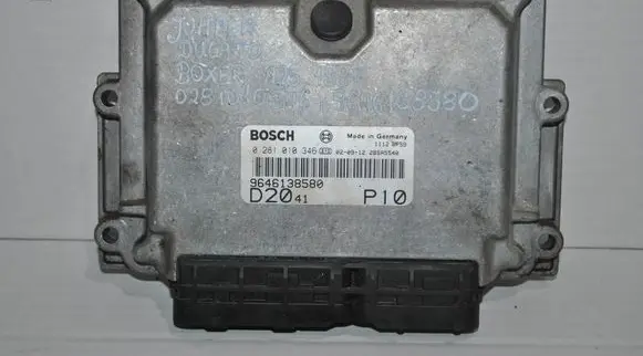 Fiat Ducato Engine control unit/module 0281010346 9646138580