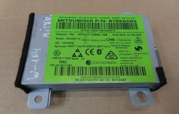 Mitsubishi ASX Bluetooth control unit module 8785A082