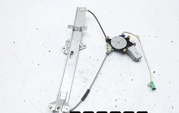 Front door window regulator with motor