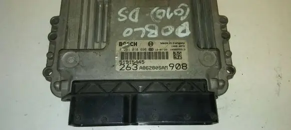 Fiat Doblo Engine control unit/module ECU 0281018696 51915445