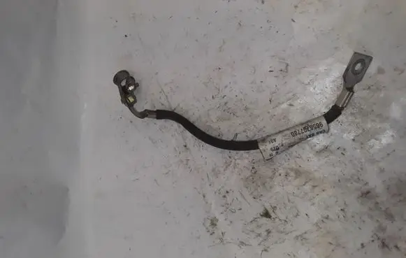 Peugeot 407 Negative earth cable (battery) 9656797780 NOTCODE