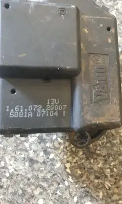 Air flap motor/actuator