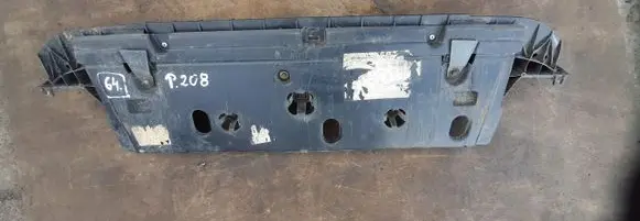 Peugeot 208 I Front bumper skid plate/under tray 9673271680