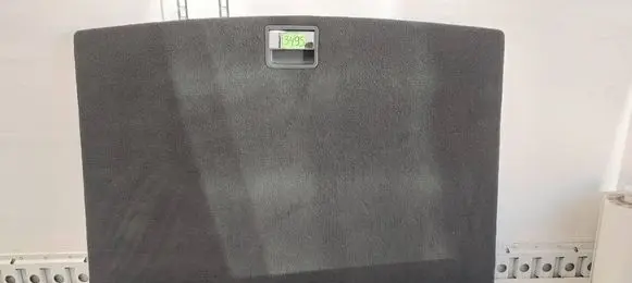 Volkswagen Touareg I Trunk/boot floor carpet liner 7L6863546G