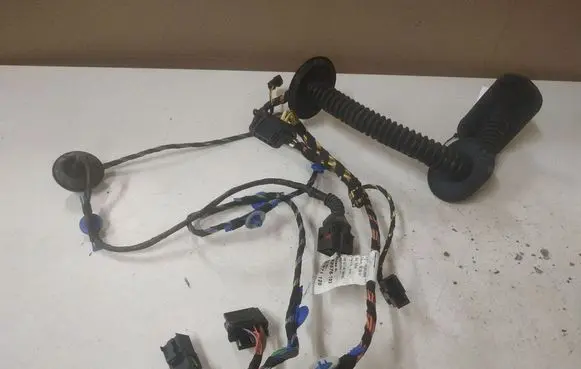 Volkswagen Touareg I Front door wiring loom 992576103