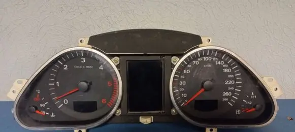 Audi A6 S6 C6 4F Speedometer (instrument cluster) 4F0920900S 4F0910970A 503000731201