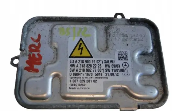 LED ballast control module