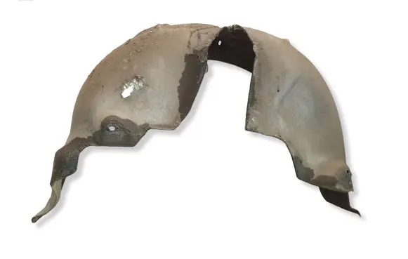 Audi TT TTS Mk2 Rear arch fender liner splash guards 8J0810171E