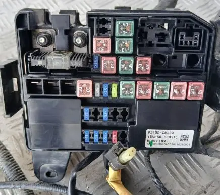 Hyundai i20 (GB IB) Fuse box cover 91950C8130 H0BF0189