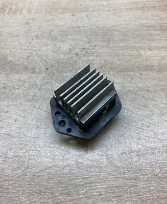 Heater blower motor/fan resistor